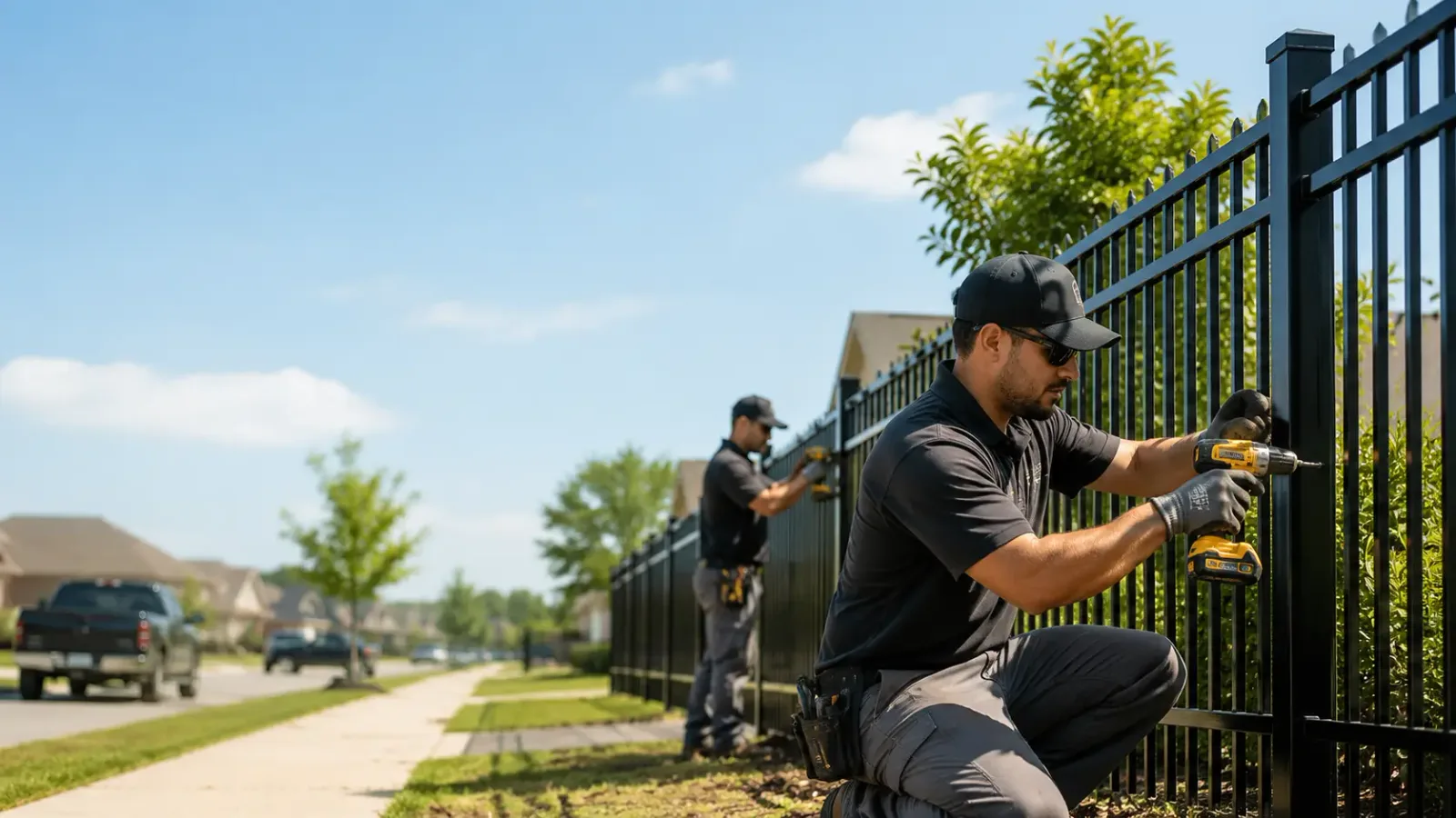 Metal Fence Installation in Gansevoort, NY